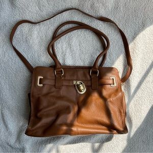 Leather CK bag